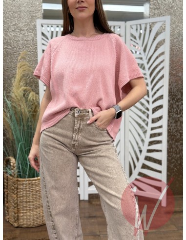 Maglia Cleo Rosa -VICOLO-