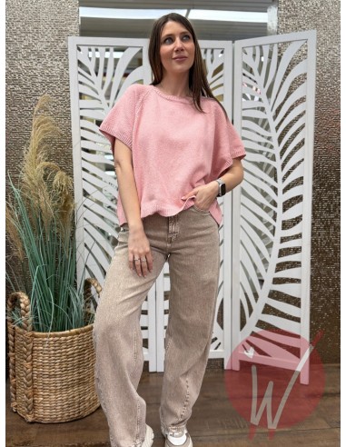 Maglia Cleo Rosa -VICOLO-