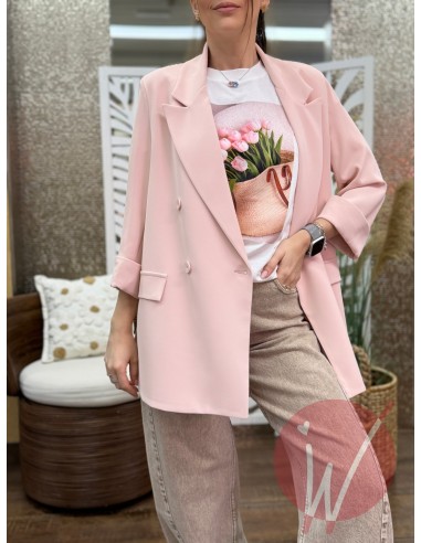 Blazer Faith Rosa Cipria -VICOLO-