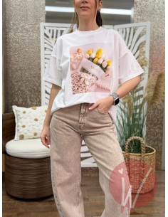 T-Shirt Tulip Giallo -VICOLO- 2