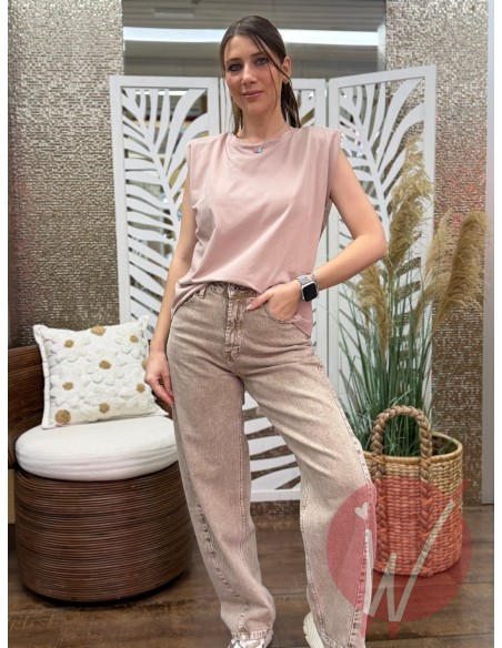 Jeans Barrel Moka