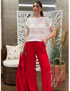 Top Crochet Bianco 2