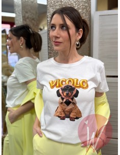 T-Shirt Balloon Bianco -VICOLO-