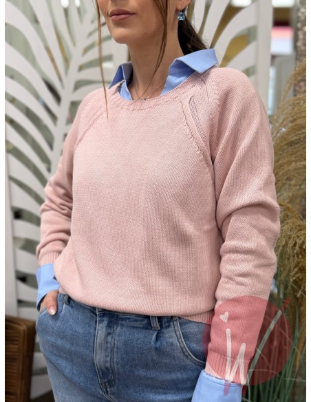 Maglia Claire Rosa Cipria