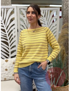 Maglie Righe Anita Giallo