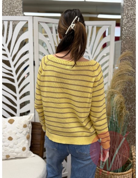 Maglie Righe Anita Giallo