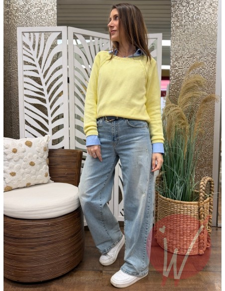 Jeans WideLeg Venice Sabbiato