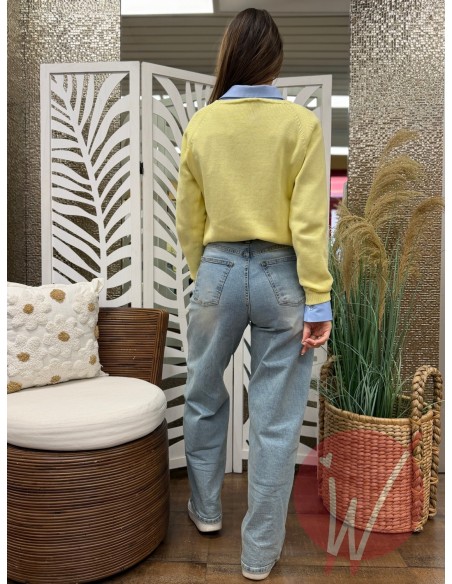 Jeans WideLeg Venice Sabbiato