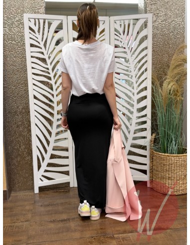 Longuette Drappeggio Audrey Nero