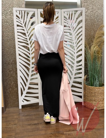 Longuette Drappeggio Audrey Nero