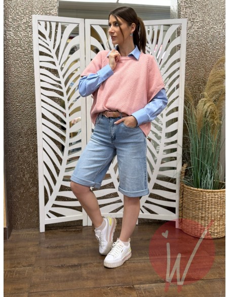 Maglia Cleo Rosa -VICOLO-