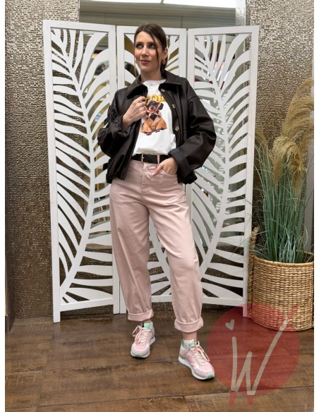 Pantalone Balloon Praga Rosa