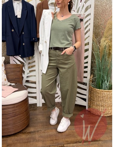 Pantalone Balloon Praga Verde Militare