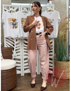 Pantalone Balloon Praga Rosa 2