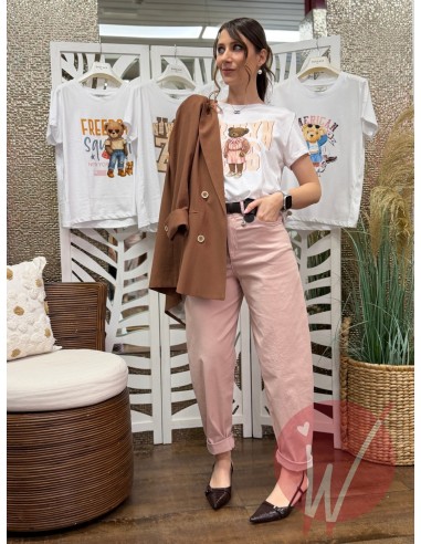 Pantalone Balloon Praga Rosa