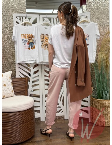 Pantalone Balloon Praga Rosa