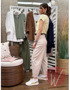 Pantalone Balloon Praga Beige 2