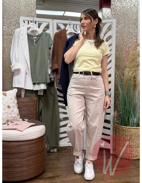 Pantalone Balloon Praga Beige