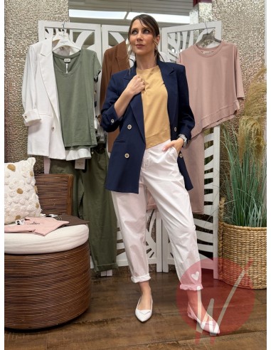 T-Shirt Asimmetrica Coco Safari -VICOLO-