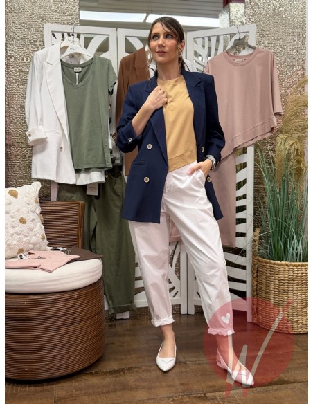 T-Shirt Asimmetrica Coco Safari -VICOLO-