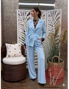 Tailleur Barbados Celeste