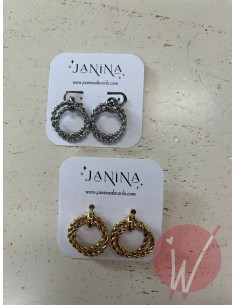 Orecchino Double -JANINA 2