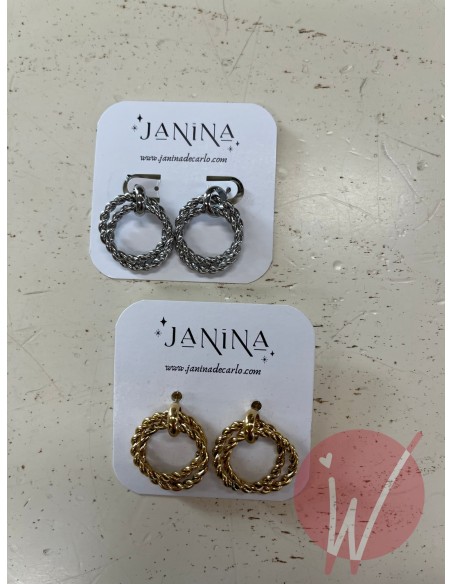 Orecchino Double -JANINA