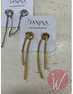 Orecchino Nodo Semplice -JANINA 2