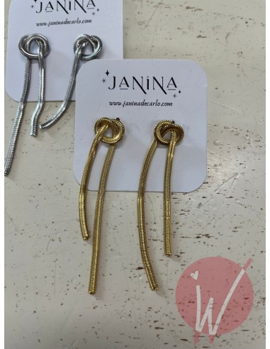 Orecchino Nodo Semplice -JANINA