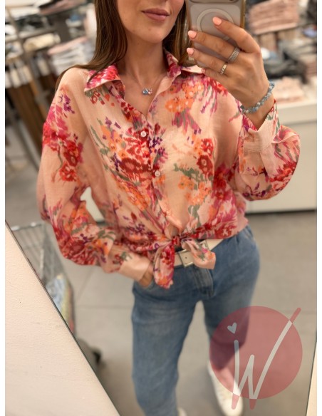 Camicia Bloom Cipria