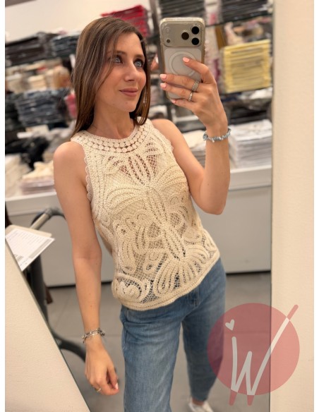 Top Crochet Burro