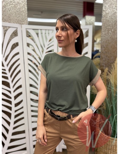 T-Shirt Crystal Militare