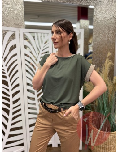 T-Shirt Crystal Militare
