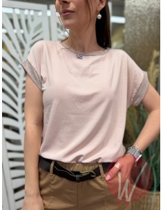 T-Shirt Crystal Rosa Cipria 2