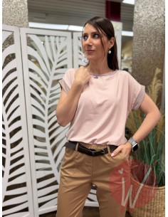 T-Shirt Crystal Rosa Cipria