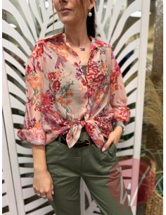 Camicia Bloom Cipria 2