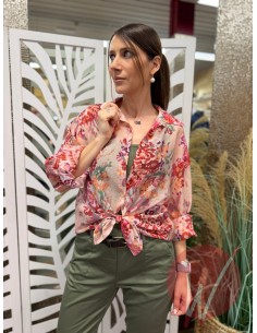 Camicia Bloom Cipria
