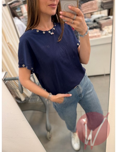 T-Shirt Harriet Blu