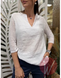 Blusa Annie Bianco 2