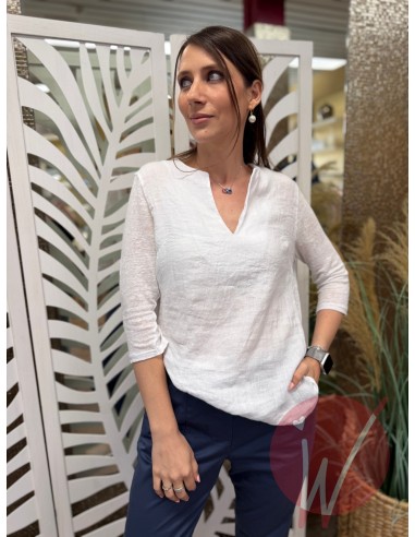 Blusa Annie Bianco