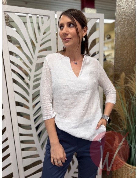 Blusa Annie Bianco