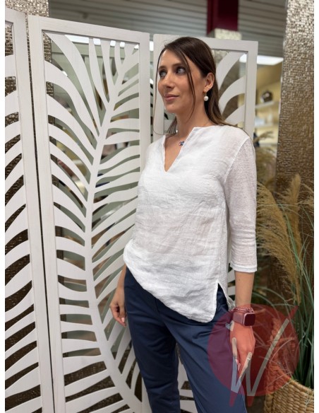 Blusa Annie Bianco
