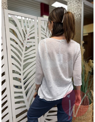 Blusa Annie Bianco
