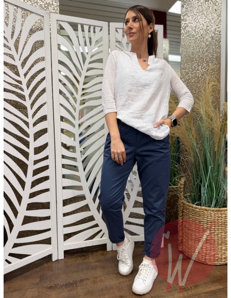 Blusa Annie Bianco