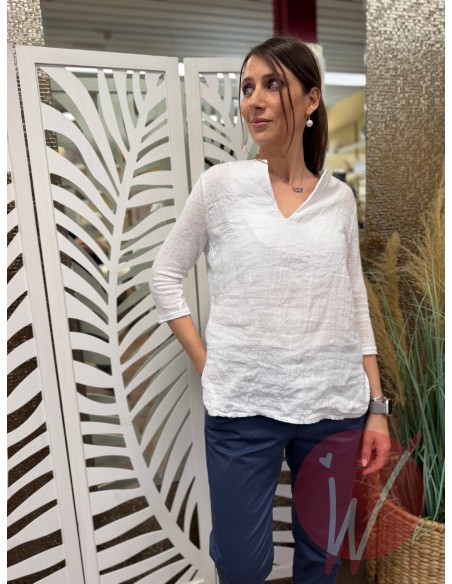 Blusa Annie Bianco