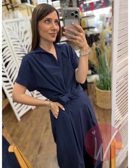 Camicia Nodino Koss Blu