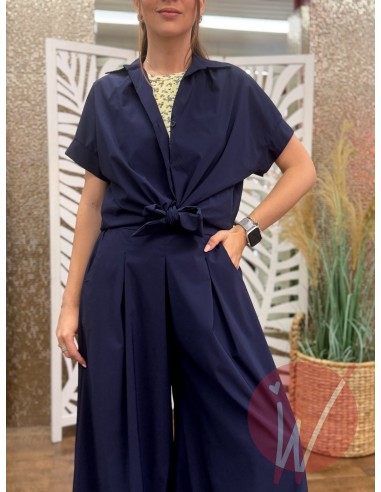 Camicia Nodino Kos Blu