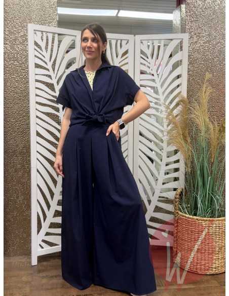 Pantalone Palazzo Kos Blu