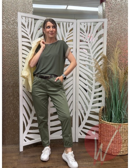 T-Shirt Crystal Militare