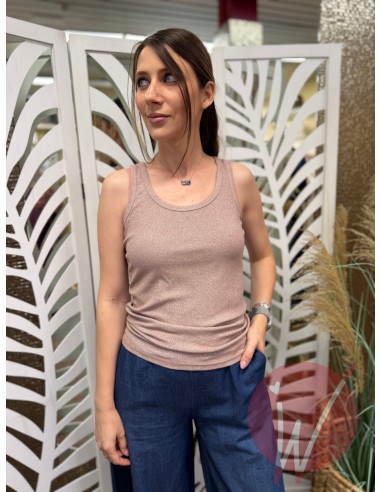 Top Shine Lurex Rosa